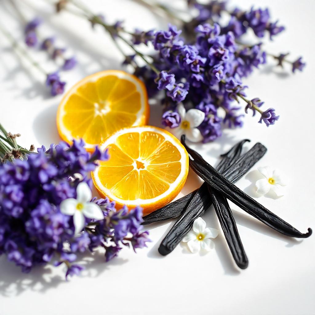 Orange blossom, lavender and vanilla — floral amber fragrance notes