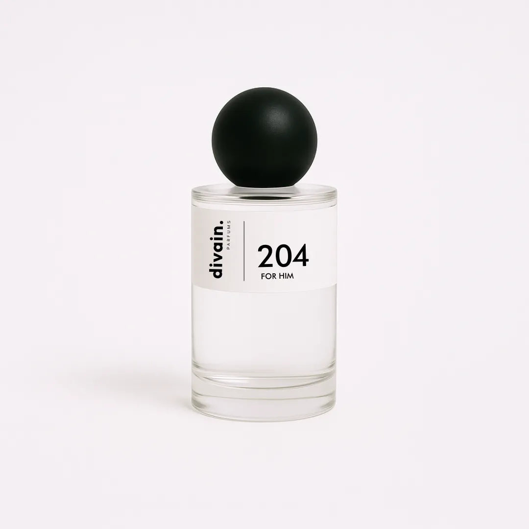 Equivalent bottle of cologne for men, Divain.204