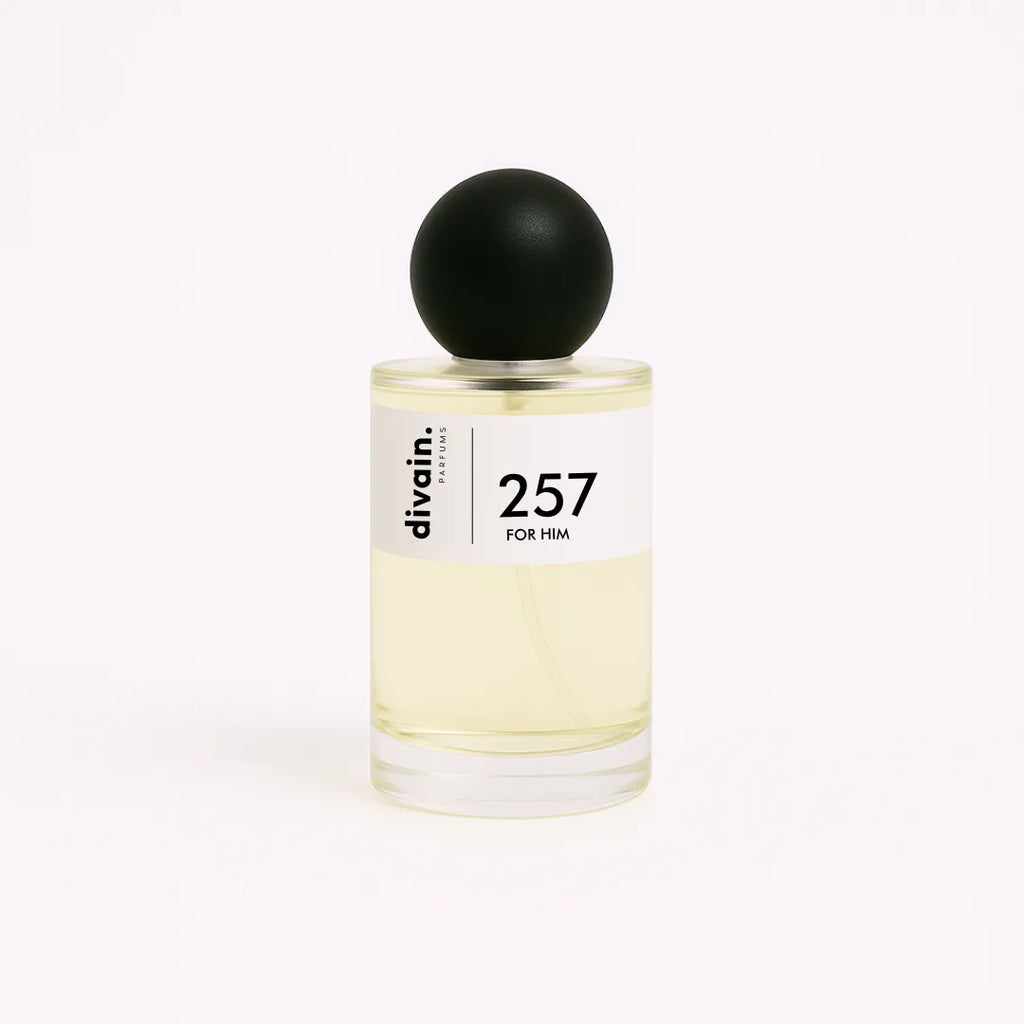 Equivalent bottle of cologne for men, Divain.257