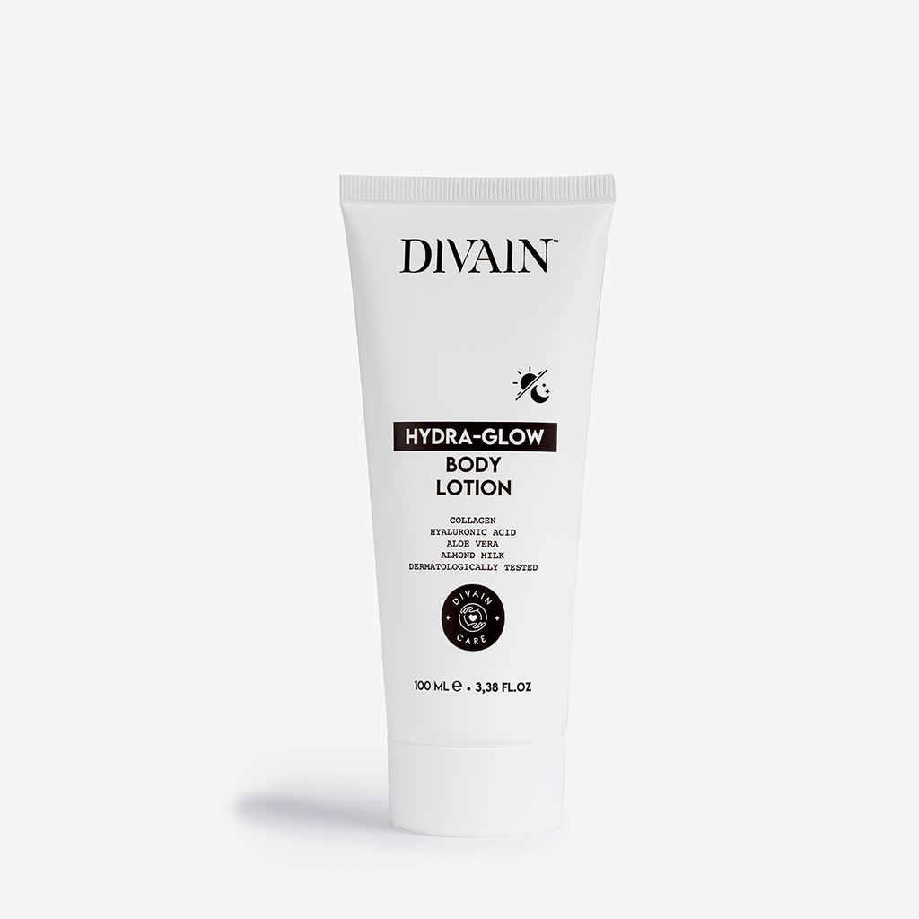 Divain Care 100ml bottle of moisturizing body lotion

