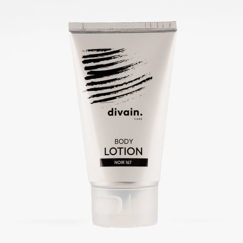 Divain Care body cream, with white packaging and inspired by perfume 167.