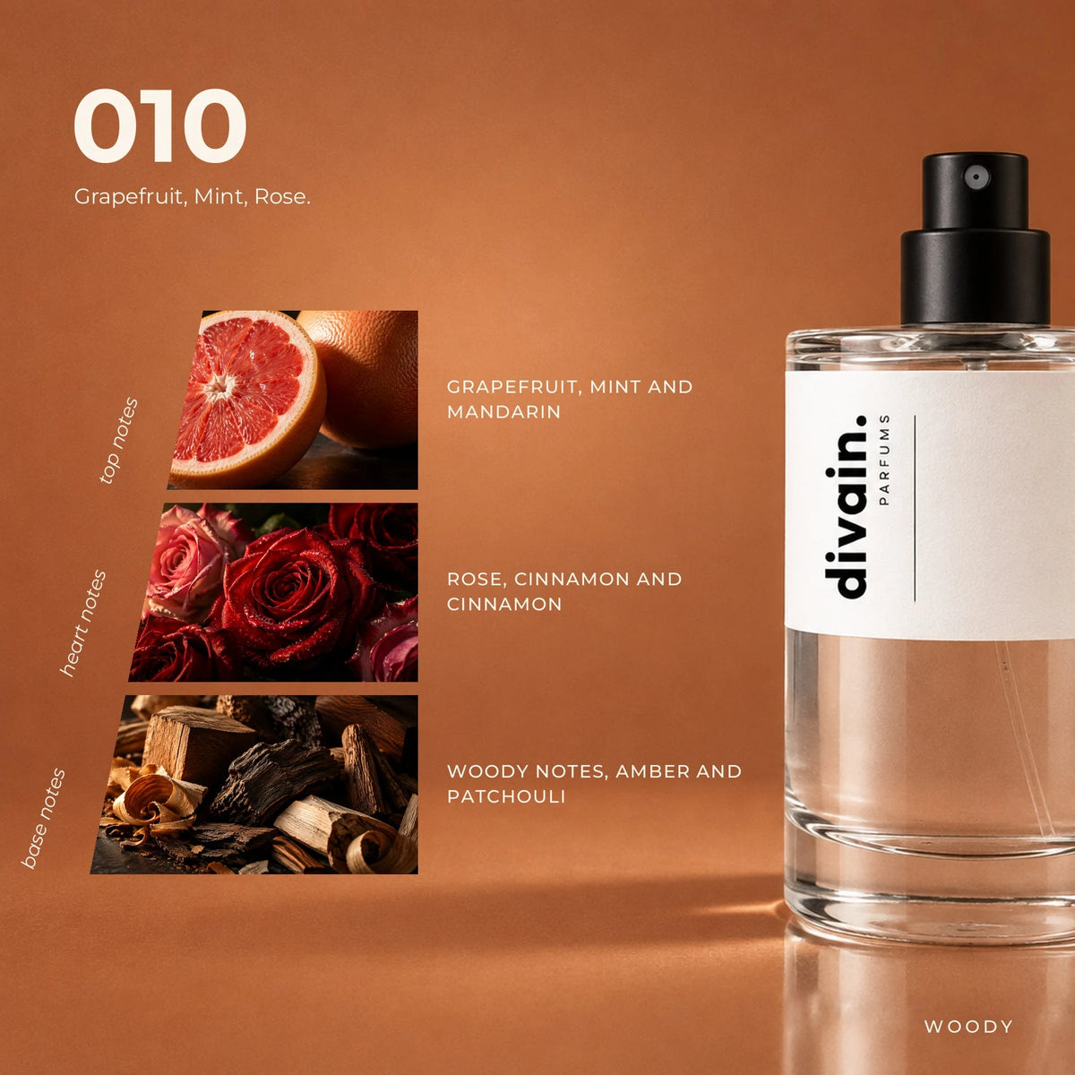 divain.010 fragrance pyramid