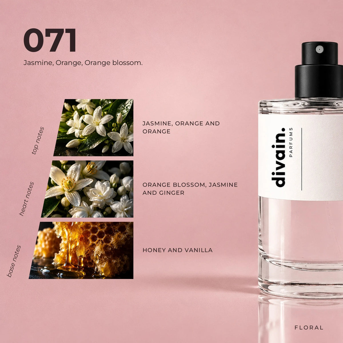 divain.071 fragrance pyramid