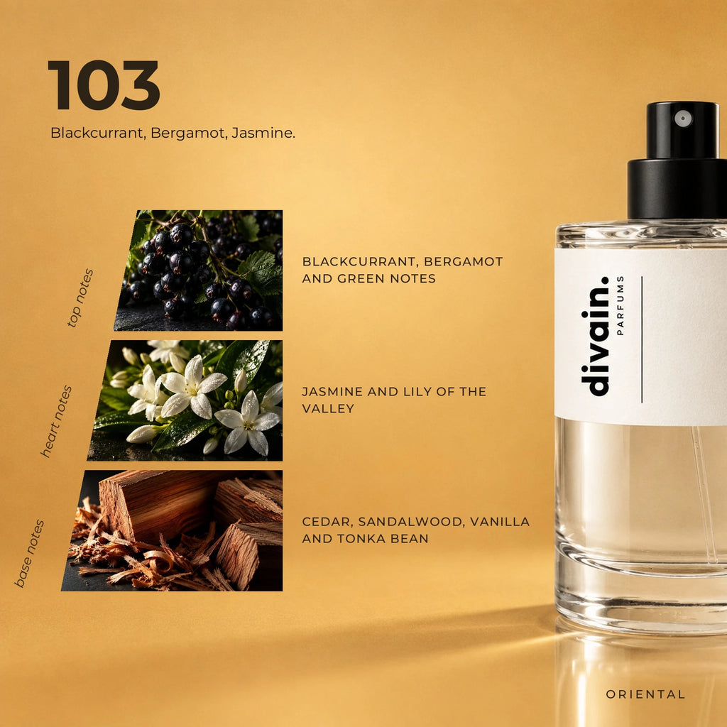 divain.103 fragrance pyramid