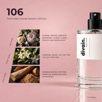 divain.106 fragrance pyramid