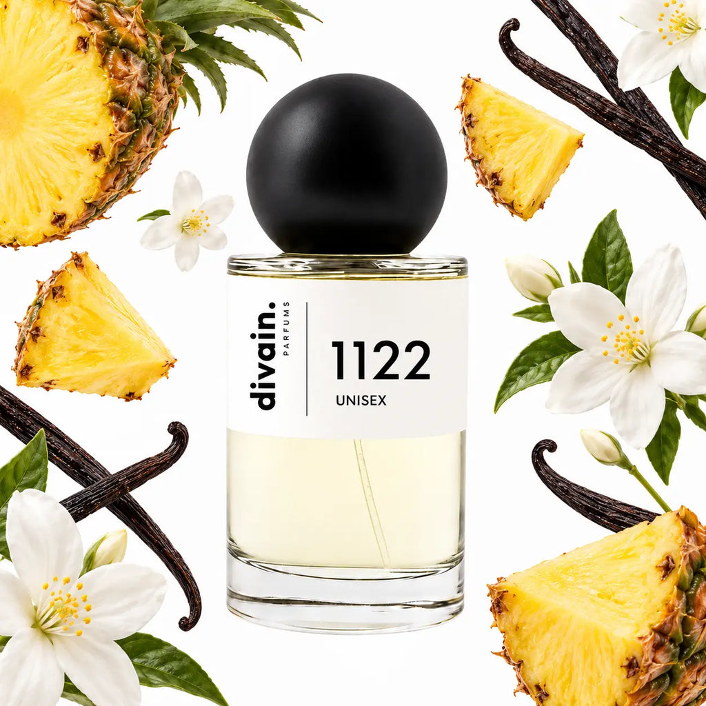 divain.1122 unisex floral fruity perfume