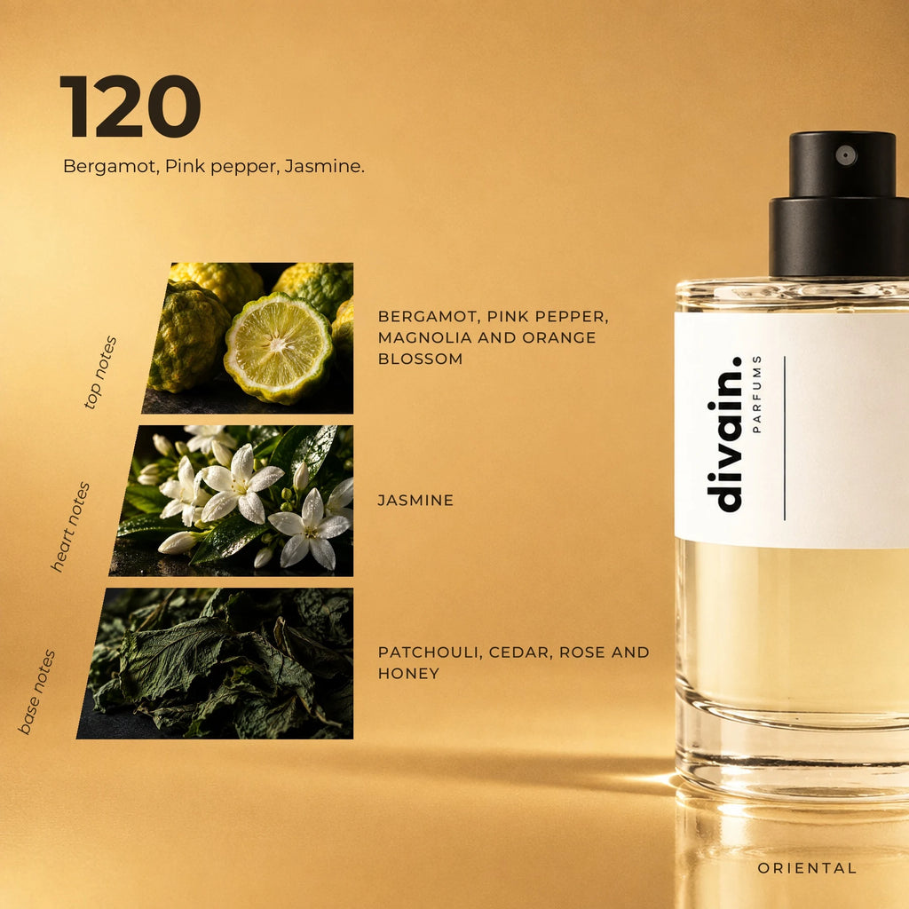 divain.120 fragrance pyramid