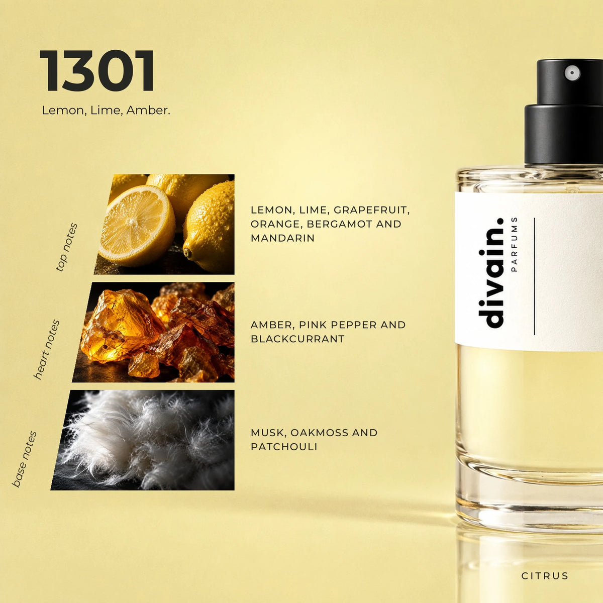 divain.1301 fragrance pyramid