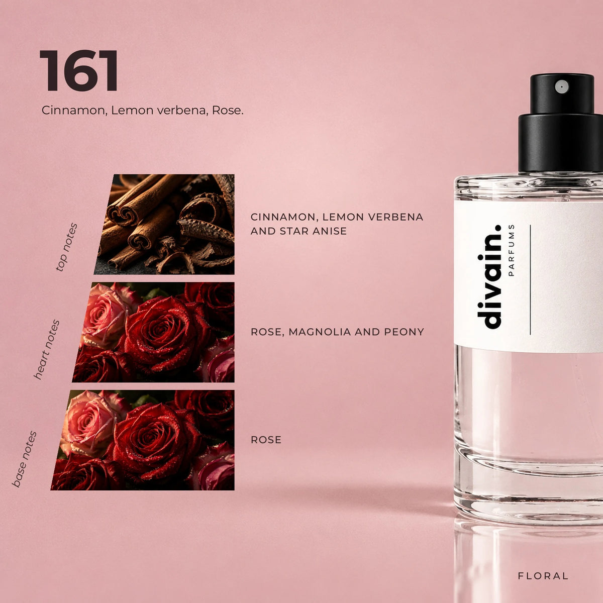 divain.161 fragrance pyramid
