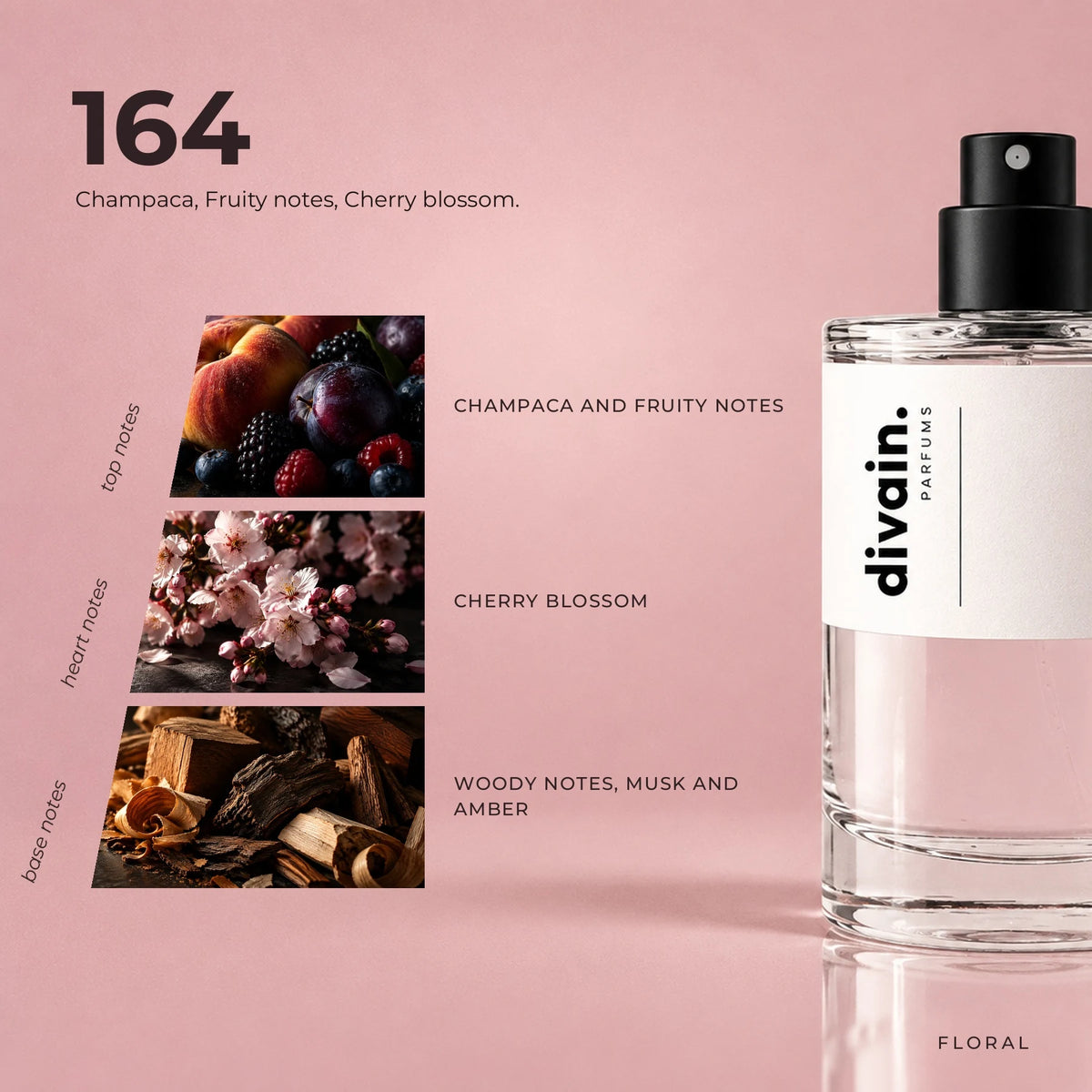 divain.164 fragrance pyramid