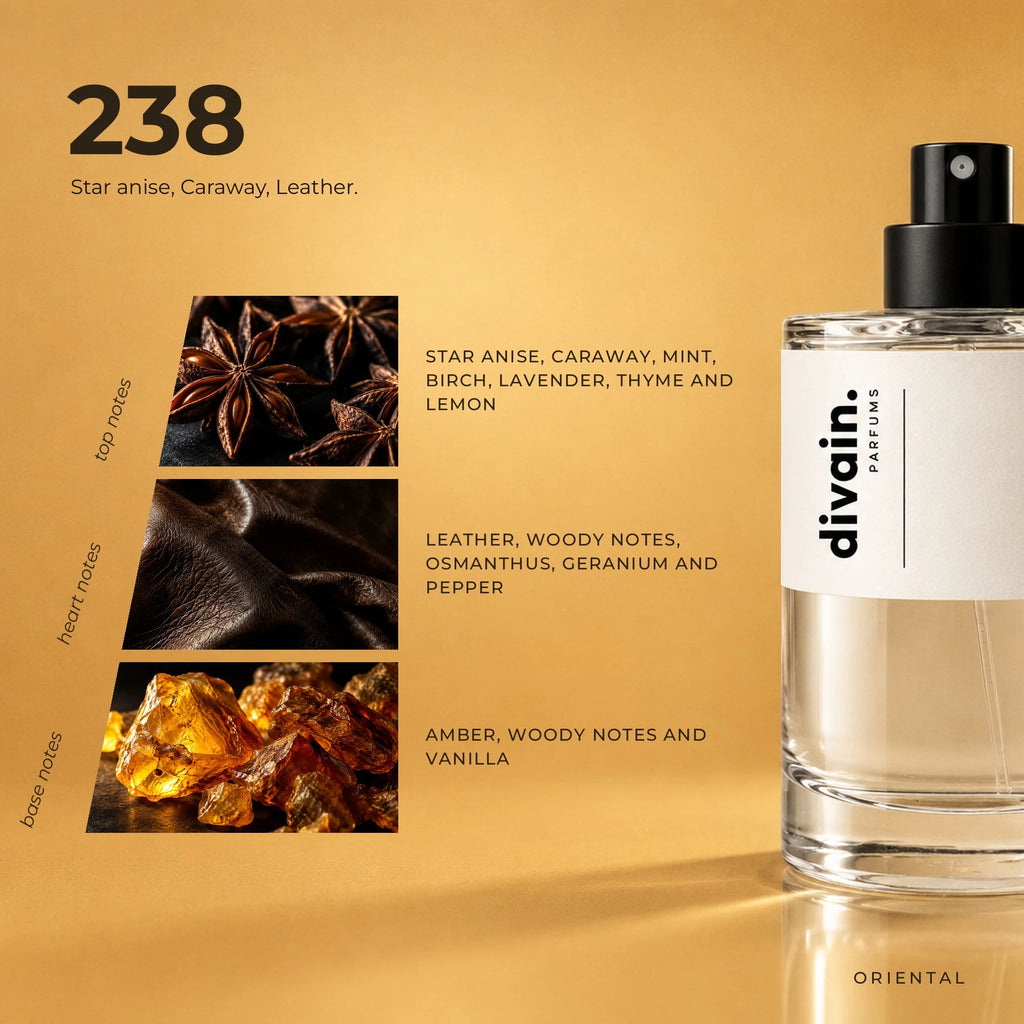 divain.238 fragrance pyramid