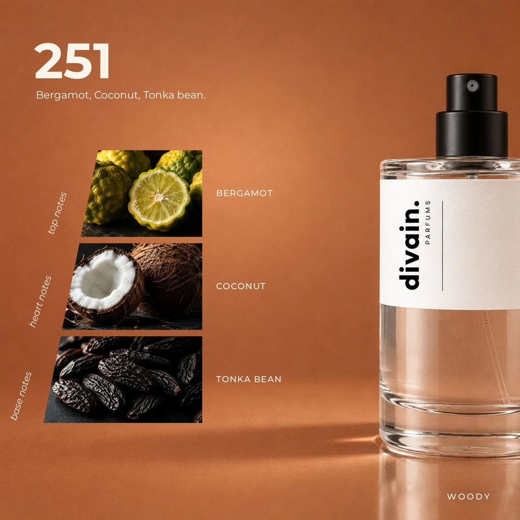 divain.251 fragrance pyramid
