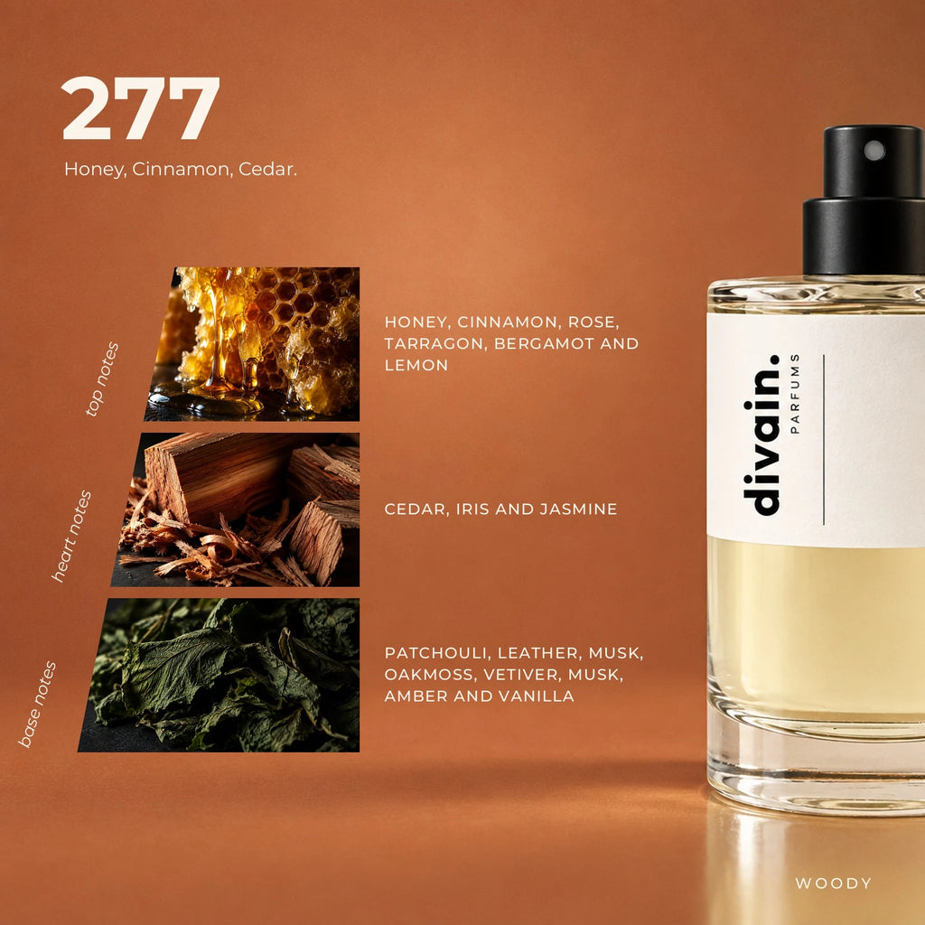 divain.277 fragrance pyramid