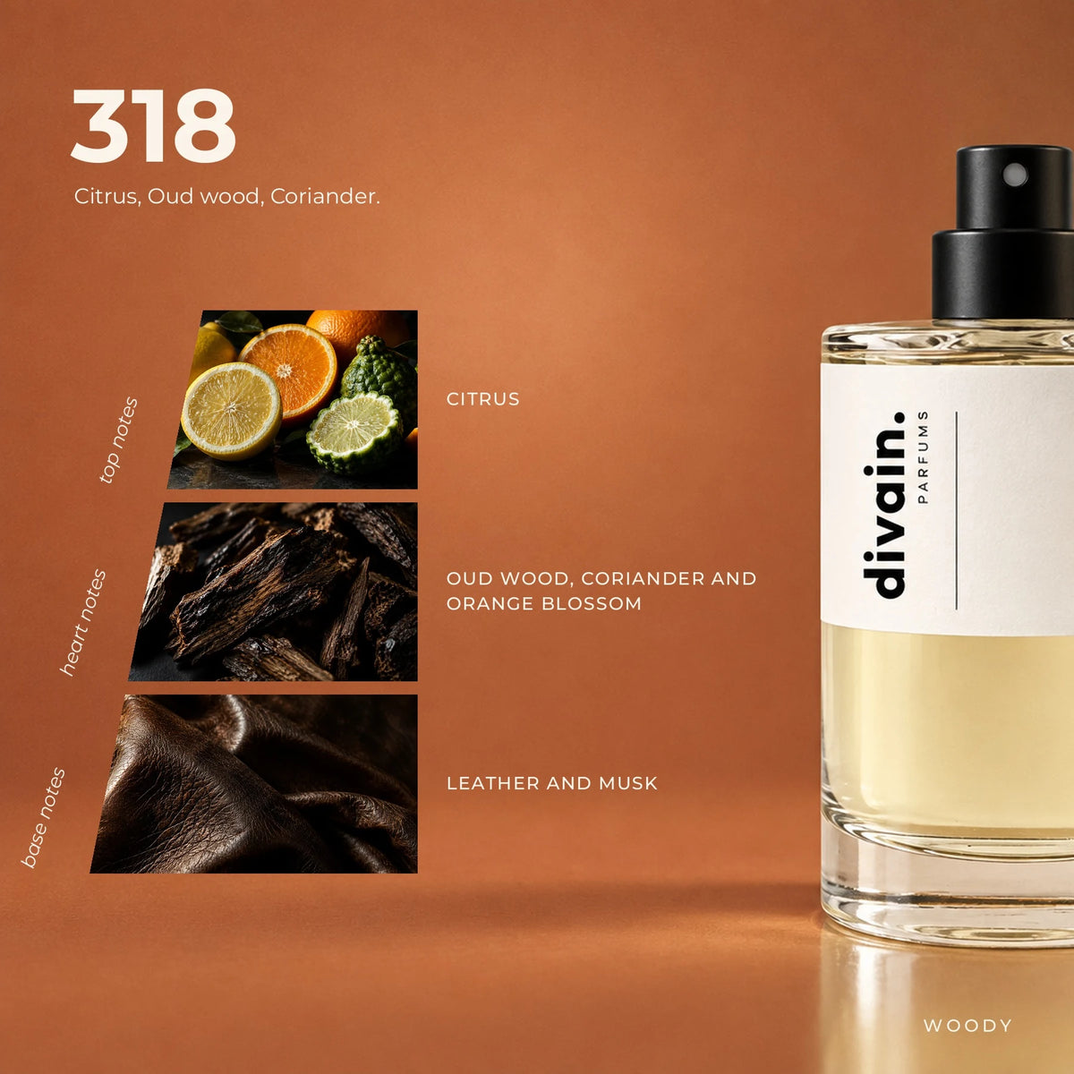 divain.318 fragrance pyramid