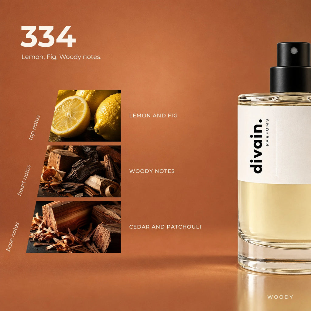 divain.334 fragrance pyramid