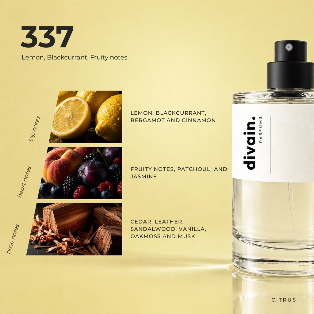 divain.337 fragrance pyramid