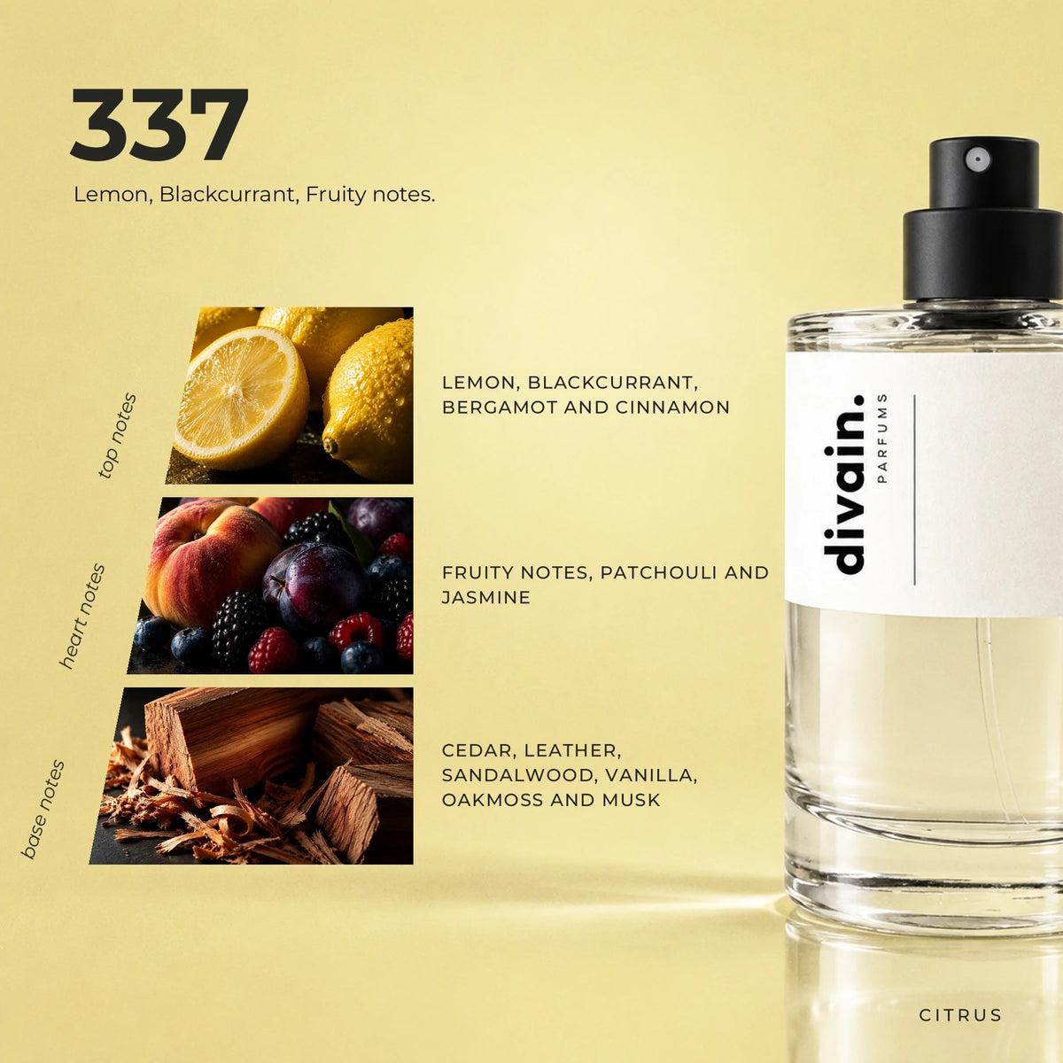 divain.337 fragrance pyramid