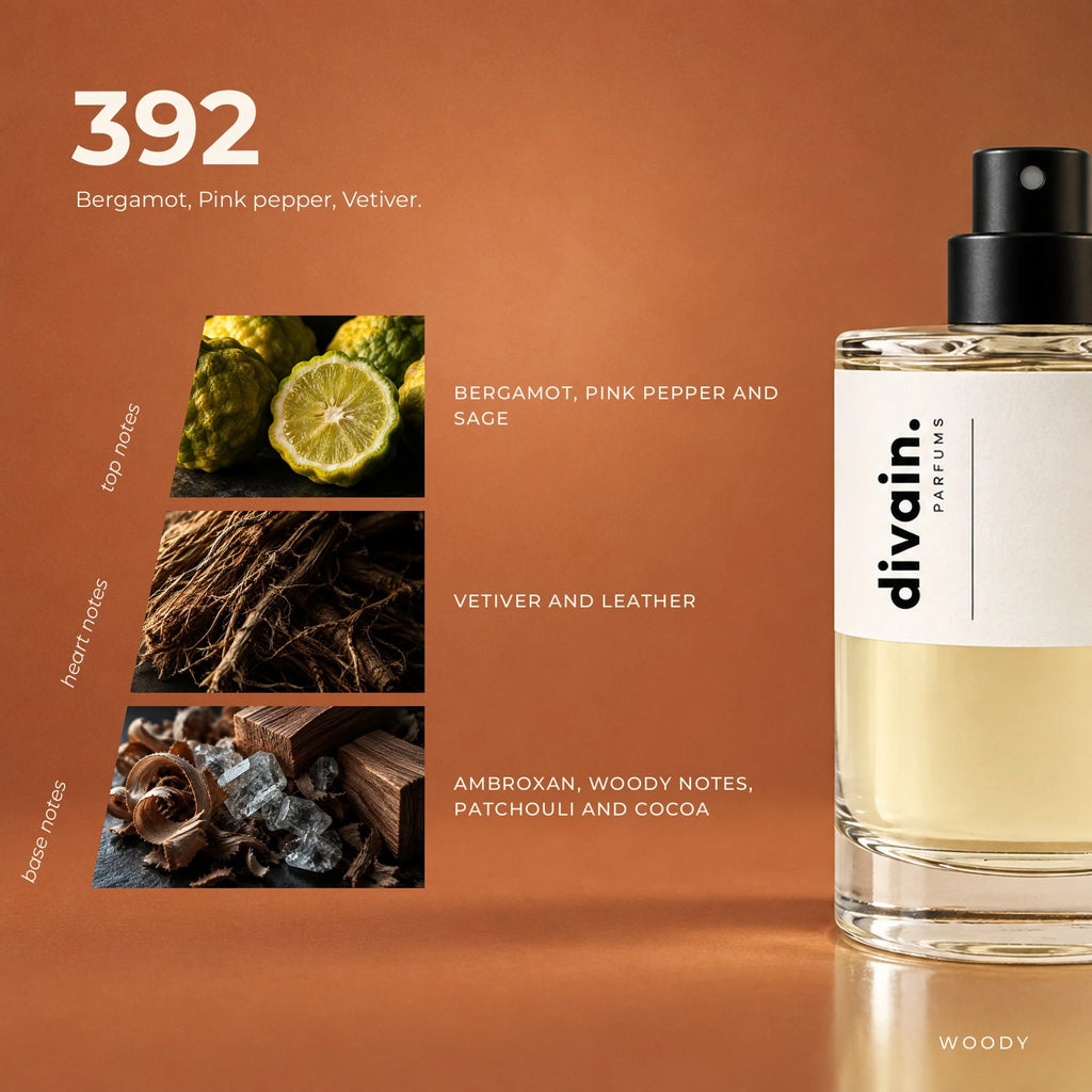 divain.392 fragrance pyramid