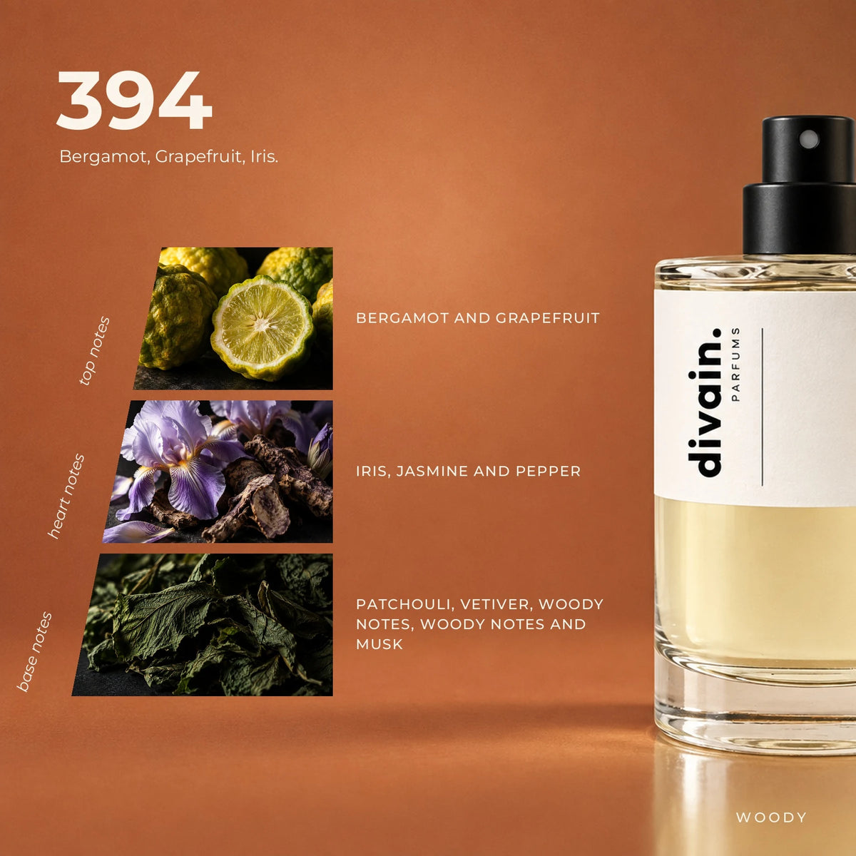 divain.394 fragrance pyramid