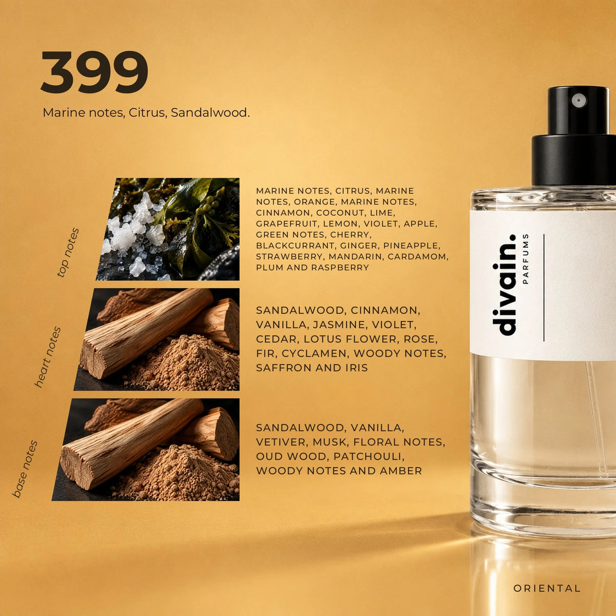 divain.399 fragrance pyramid
