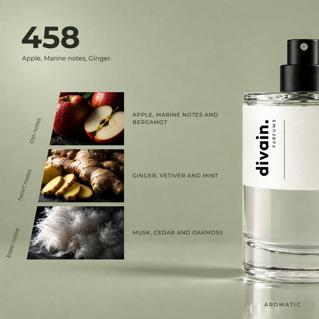 divain.458 fragrance pyramid