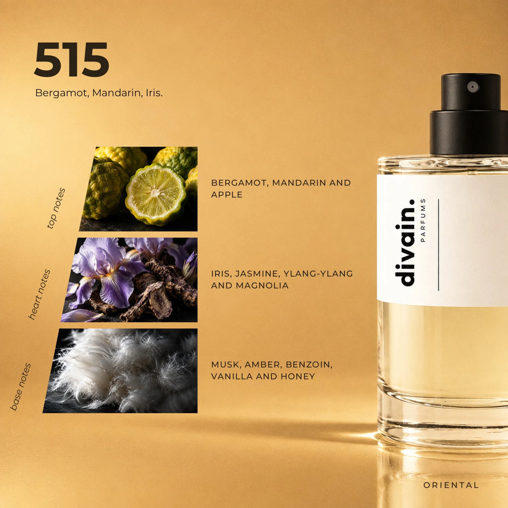divain.515 fragrance pyramid