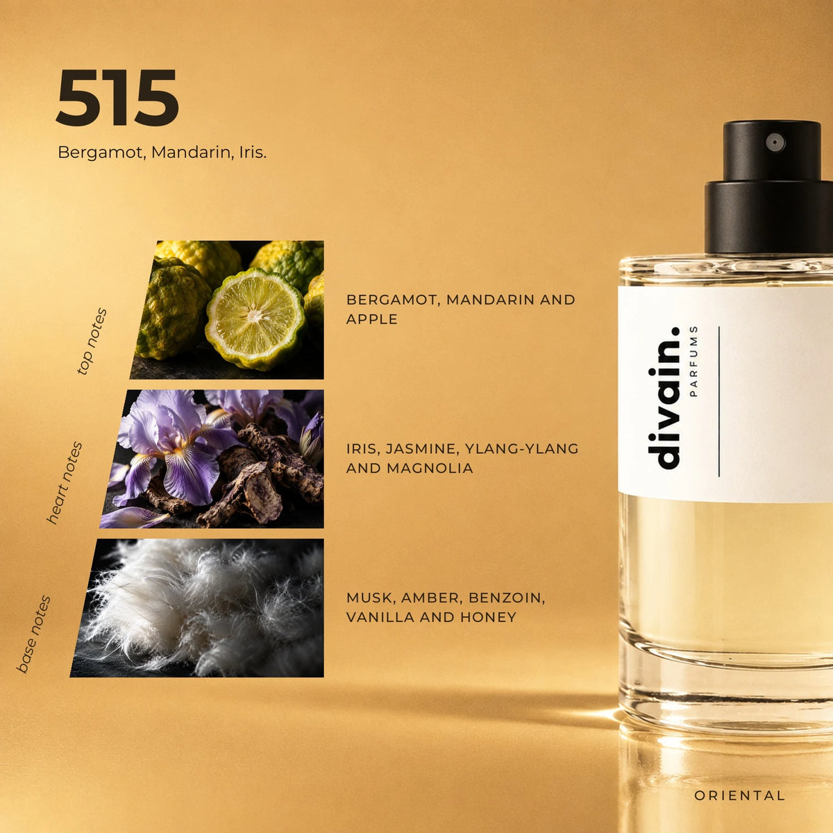 divain.515 fragrance pyramid