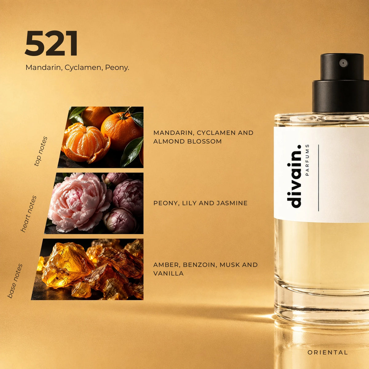 divain.521 fragrance pyramid