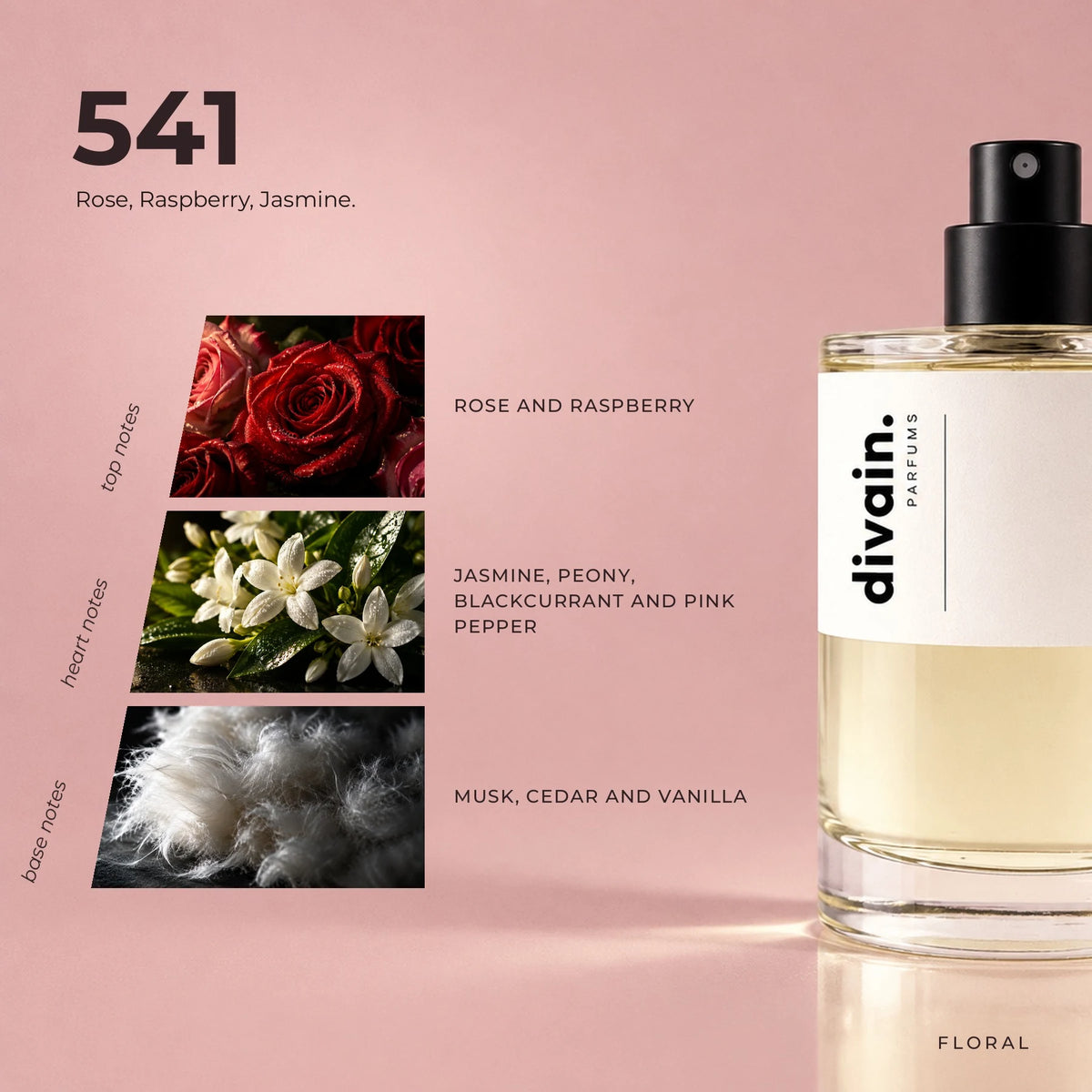 divain.541 fragrance pyramid