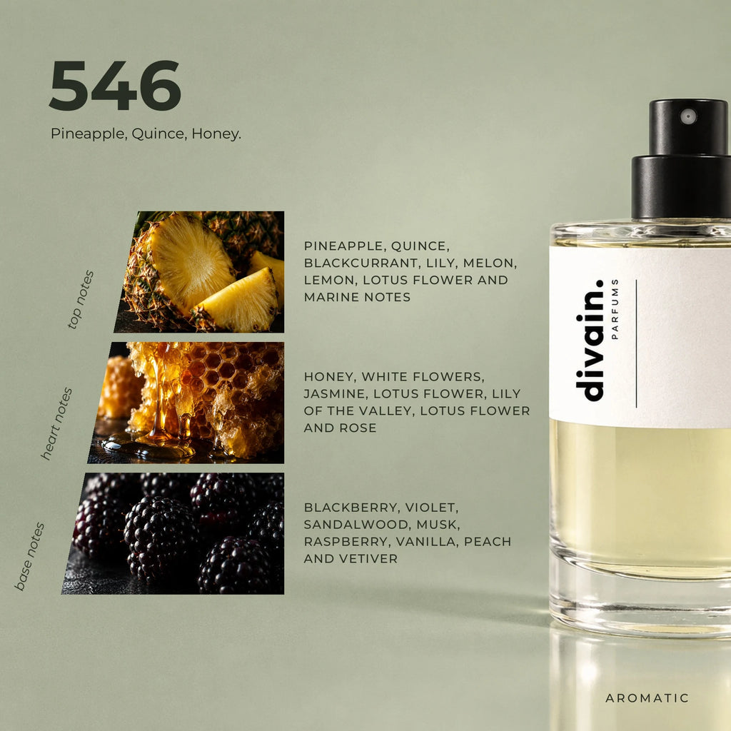 divain.546 fragrance pyramid