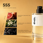 divain.555 fragrance pyramid