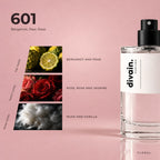 divain.601 fragrance pyramid