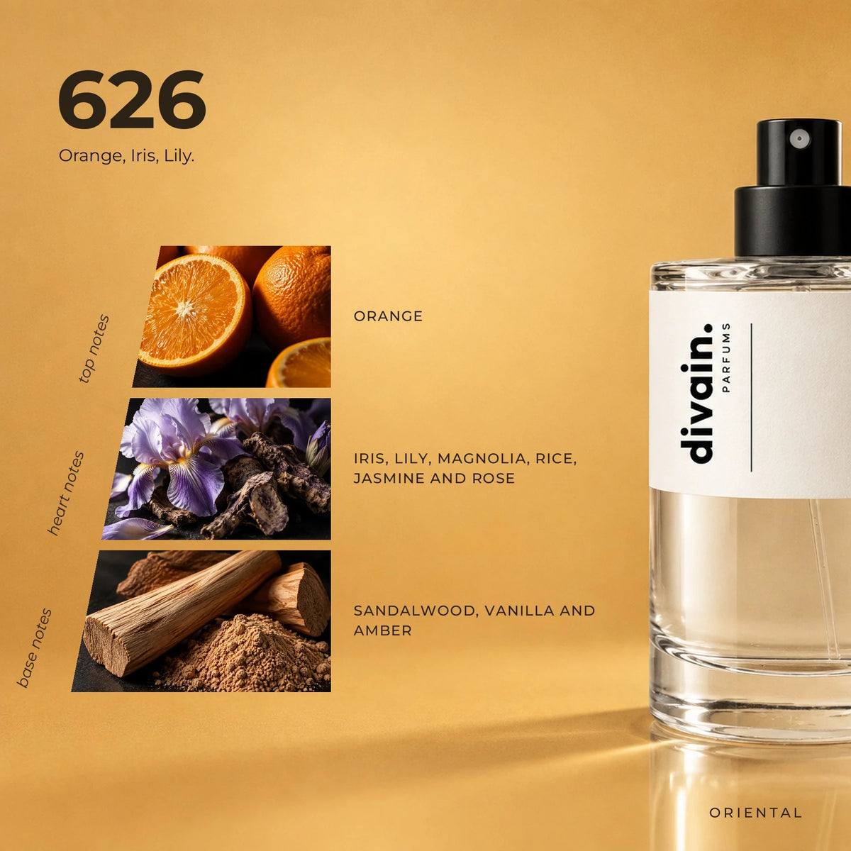 divain.626 fragrance pyramid