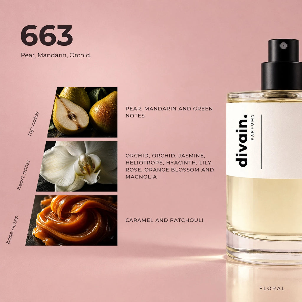 divain.663 fragrance pyramid