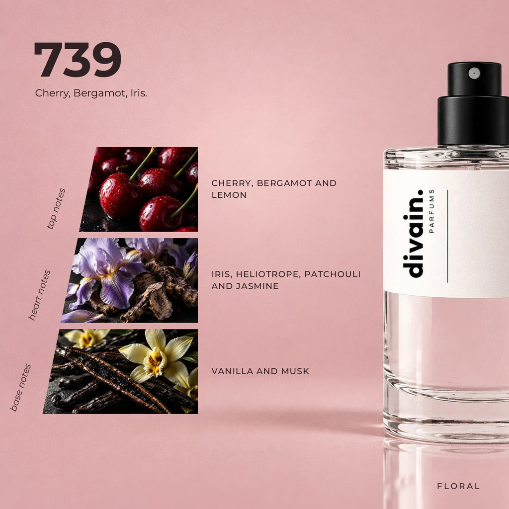 divain.739 fragrance pyramid