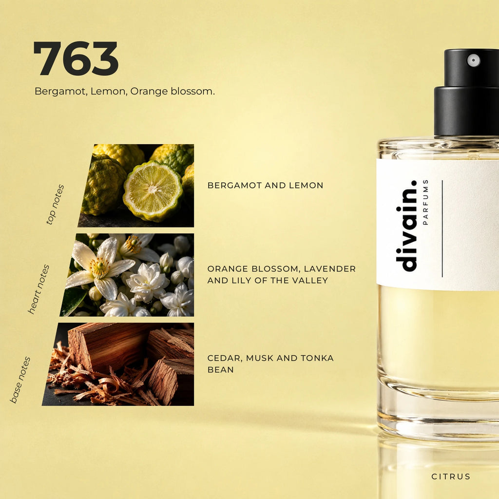 divain.763 fragrance pyramid