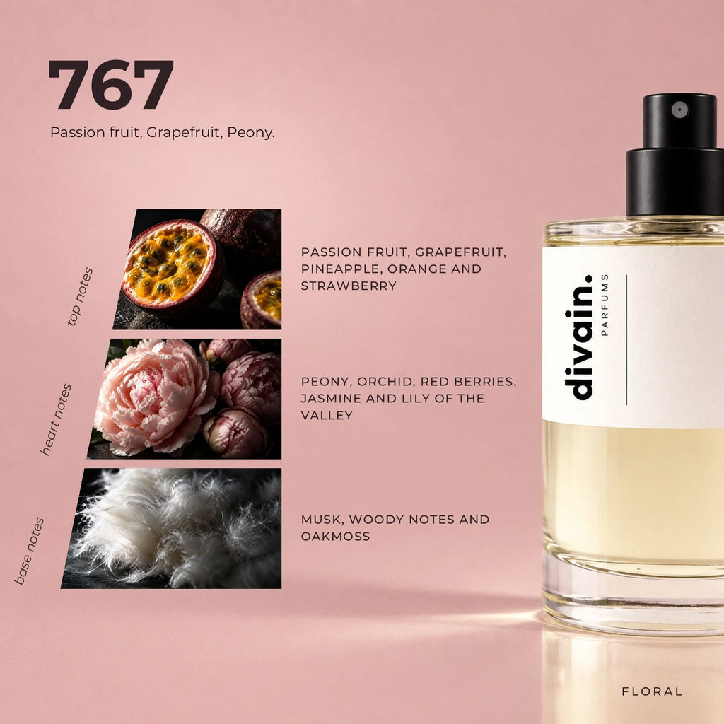 divain.767 fragrance pyramid