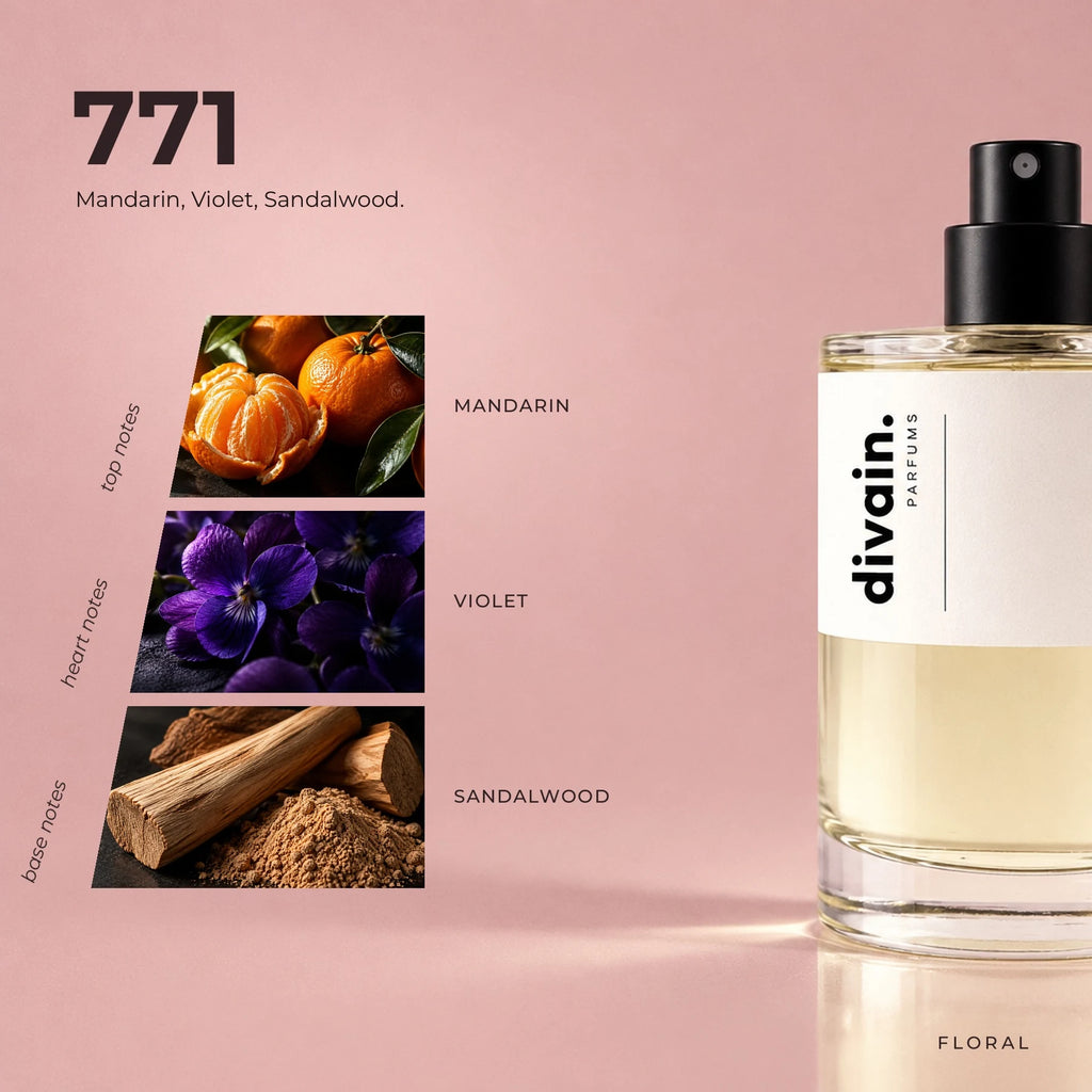 divain.771 fragrance pyramid