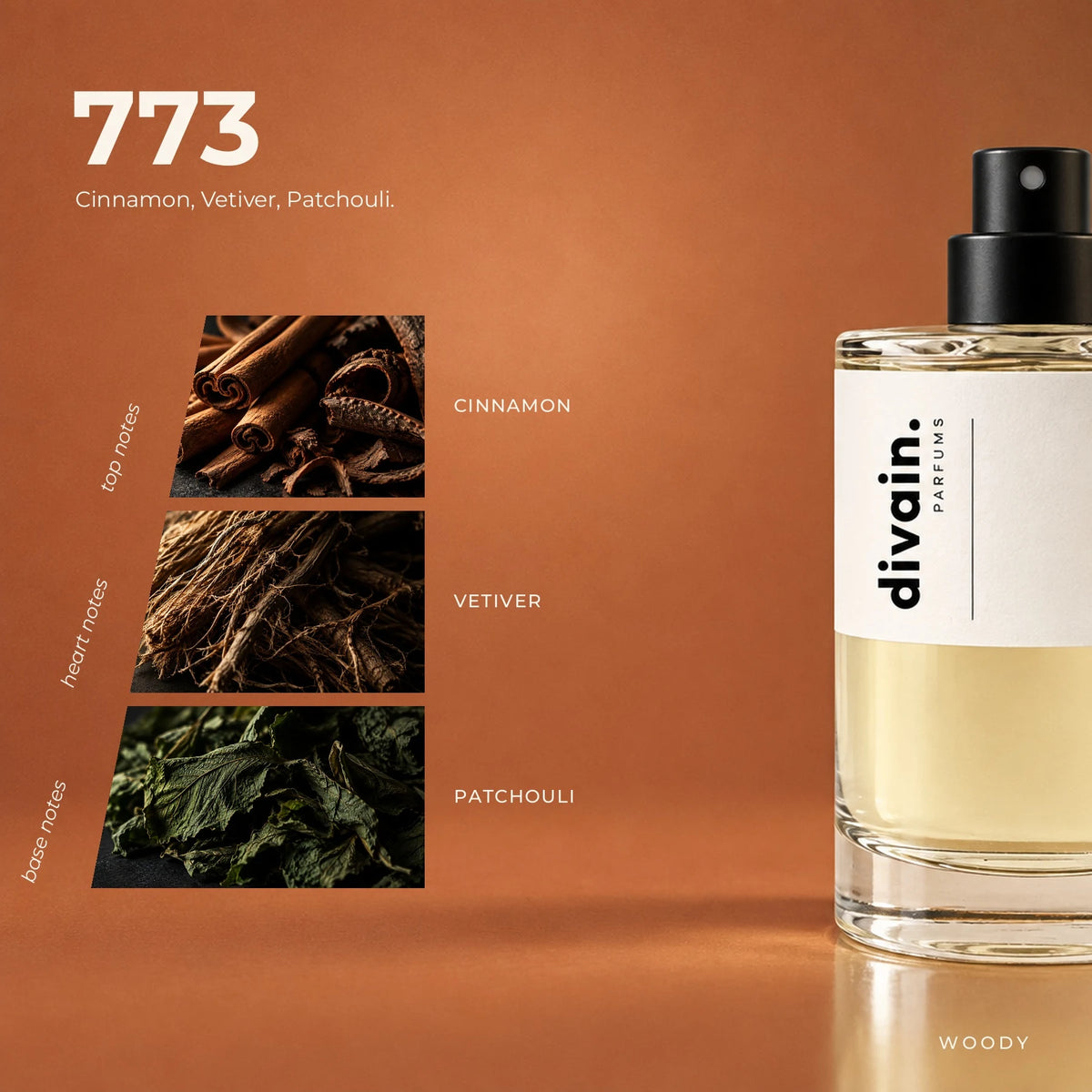 divain.773 fragrance pyramid