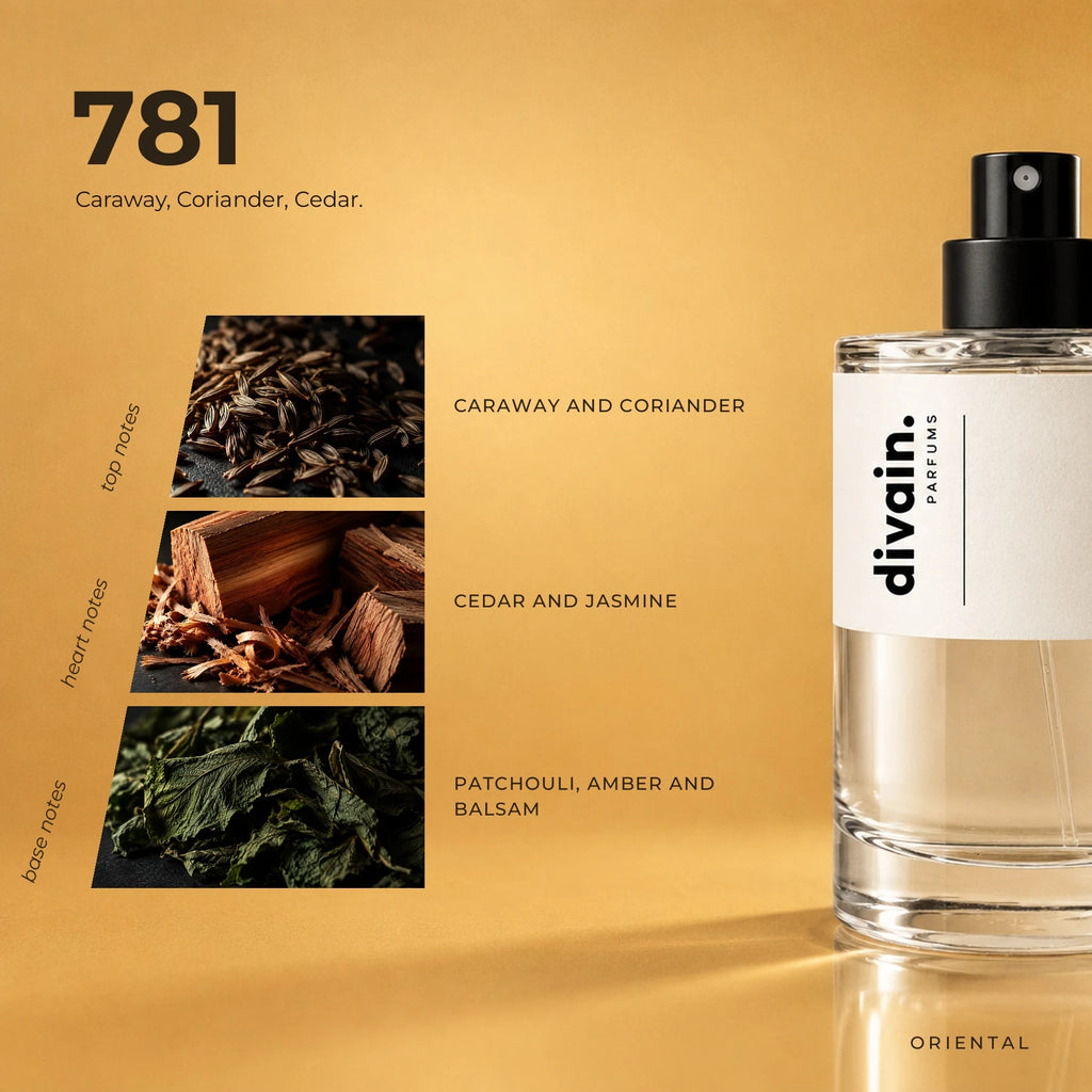 divain.781 fragrance pyramid