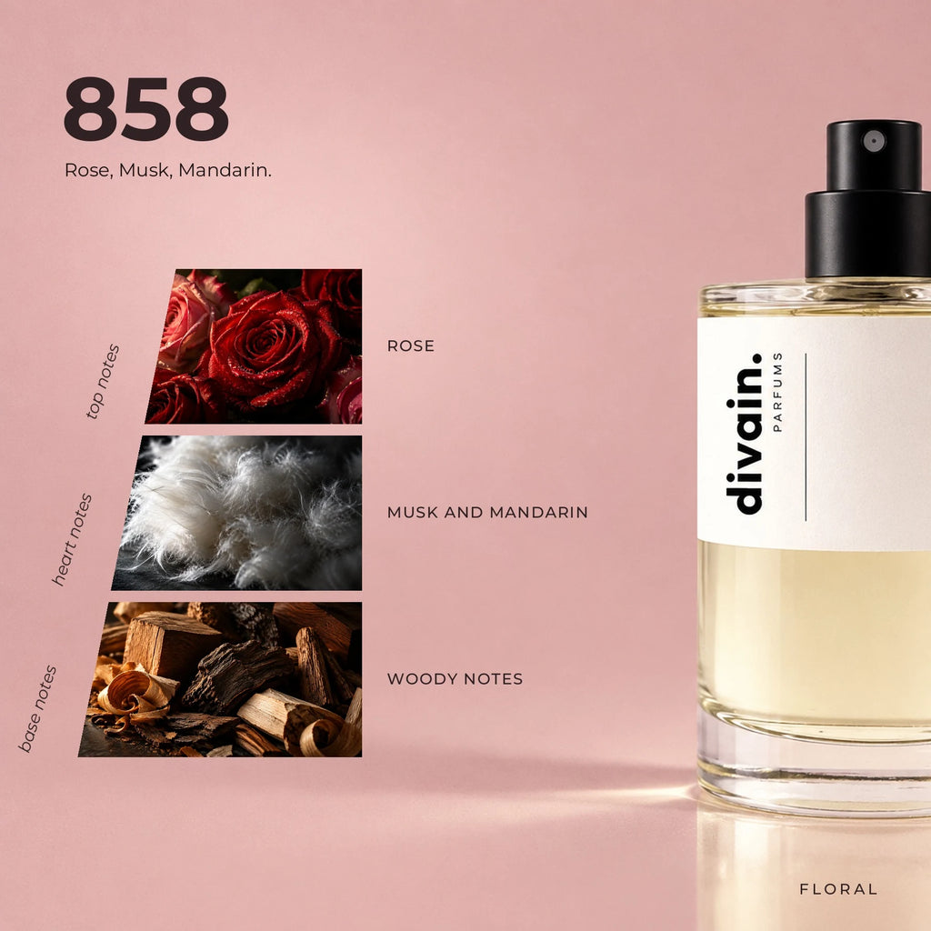divain.858 fragrance pyramid