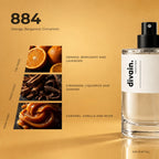 divain.884 fragrance pyramid