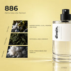 divain.886 fragrance pyramid