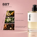 divain.887 fragrance pyramid