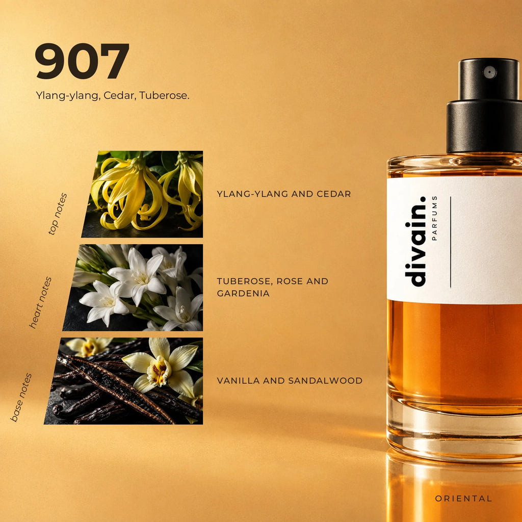divain.907 fragrance pyramid