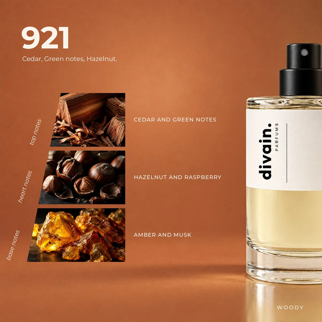 divain.921 fragrance pyramid
