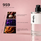 divain.959 fragrance pyramid