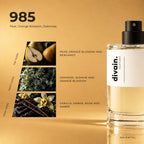 divain.985 fragrance pyramid