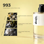 divain.993 fragrance pyramid