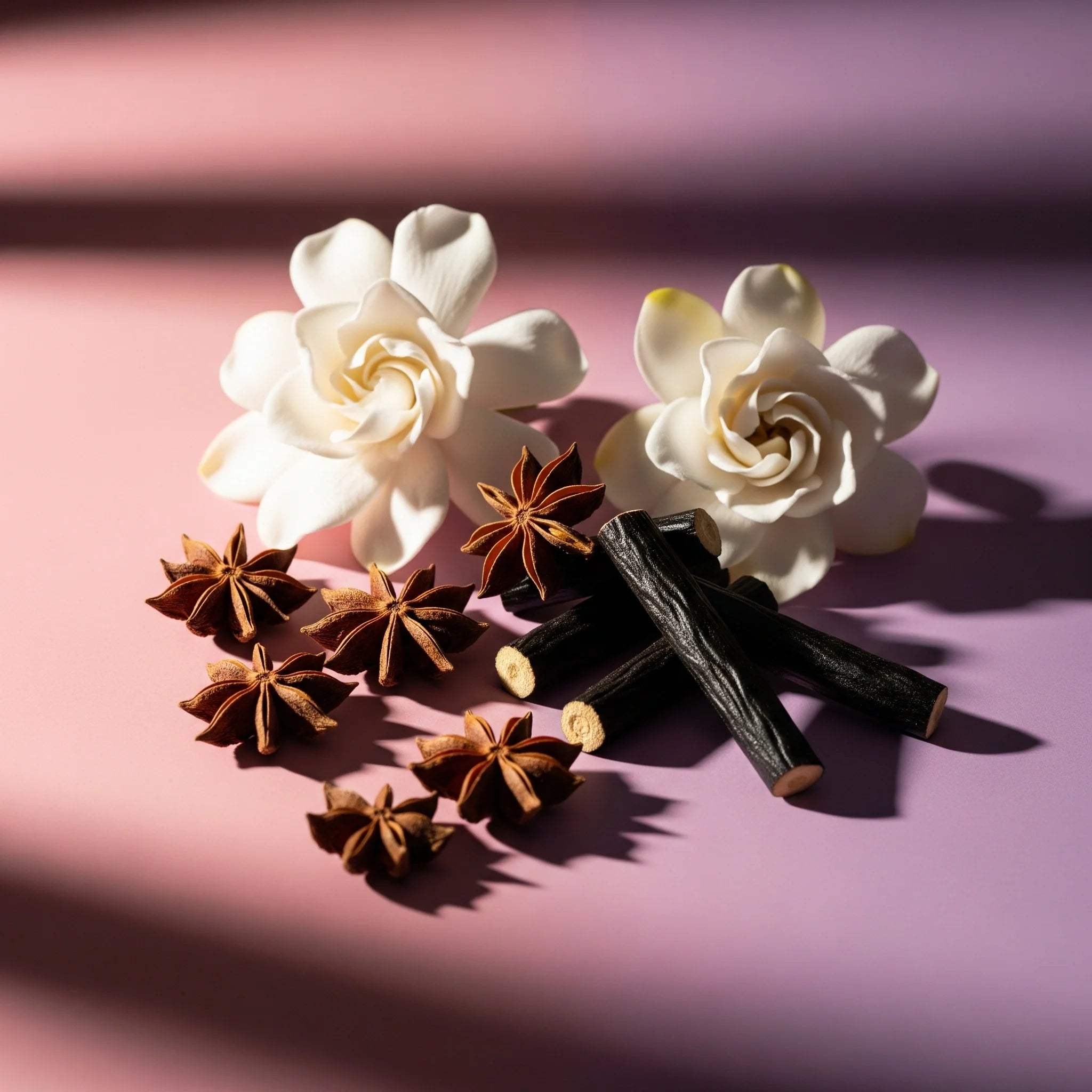 Olfactory notes of licorice, star anise and gardenia